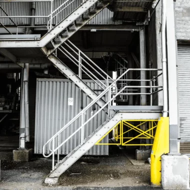 escalier metallique